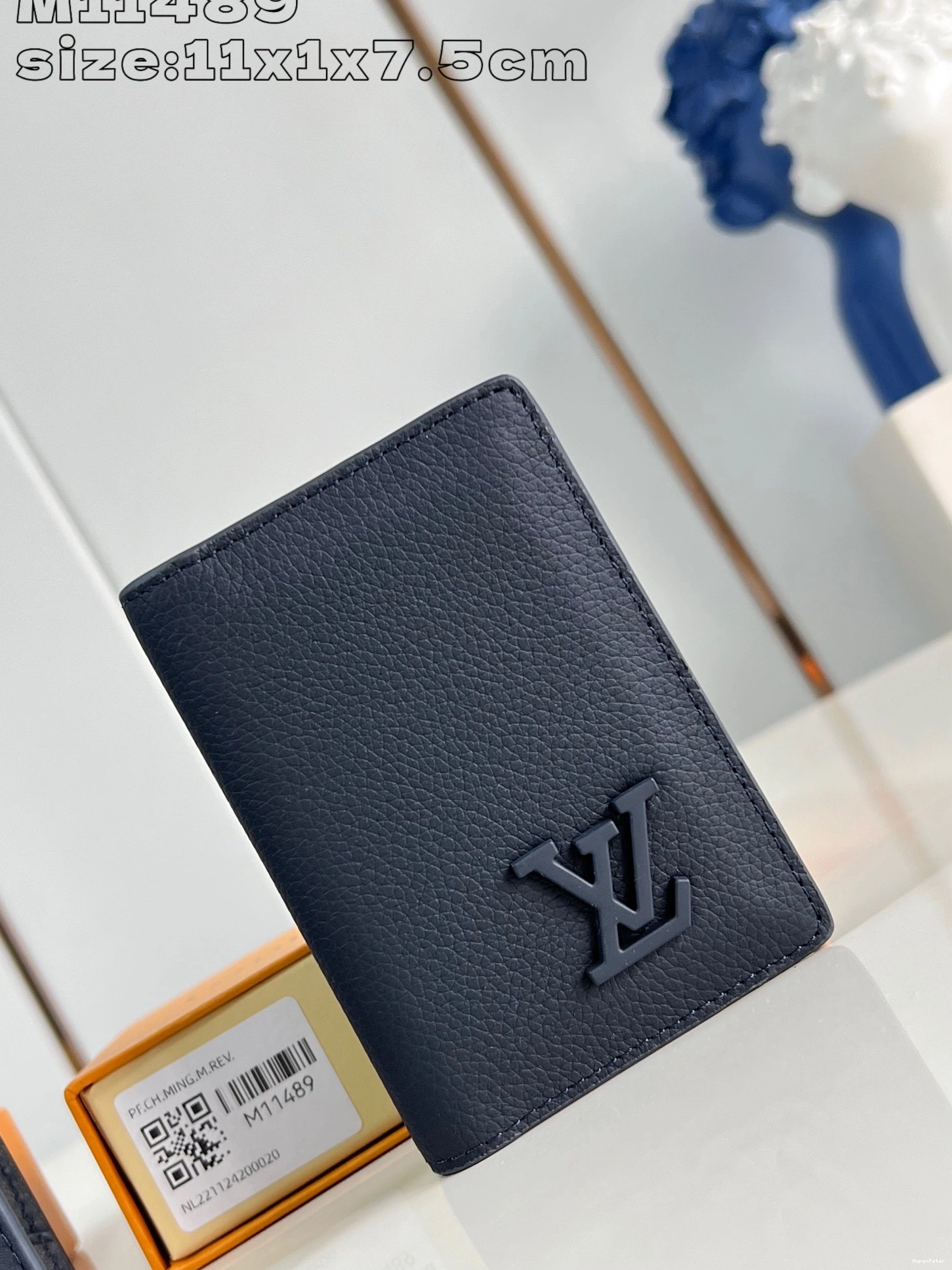 LOUIS Pocket Organizer-7.5*11.1*1 VUITTON cm 0712
